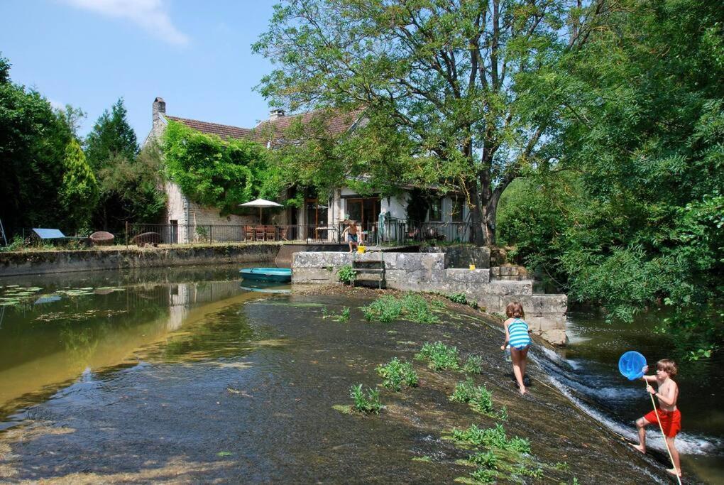 Magnifique Moulin Proche Chablis, Jacuzzi Et Riviere Villa Annay-sur-Serein Kültér fotó