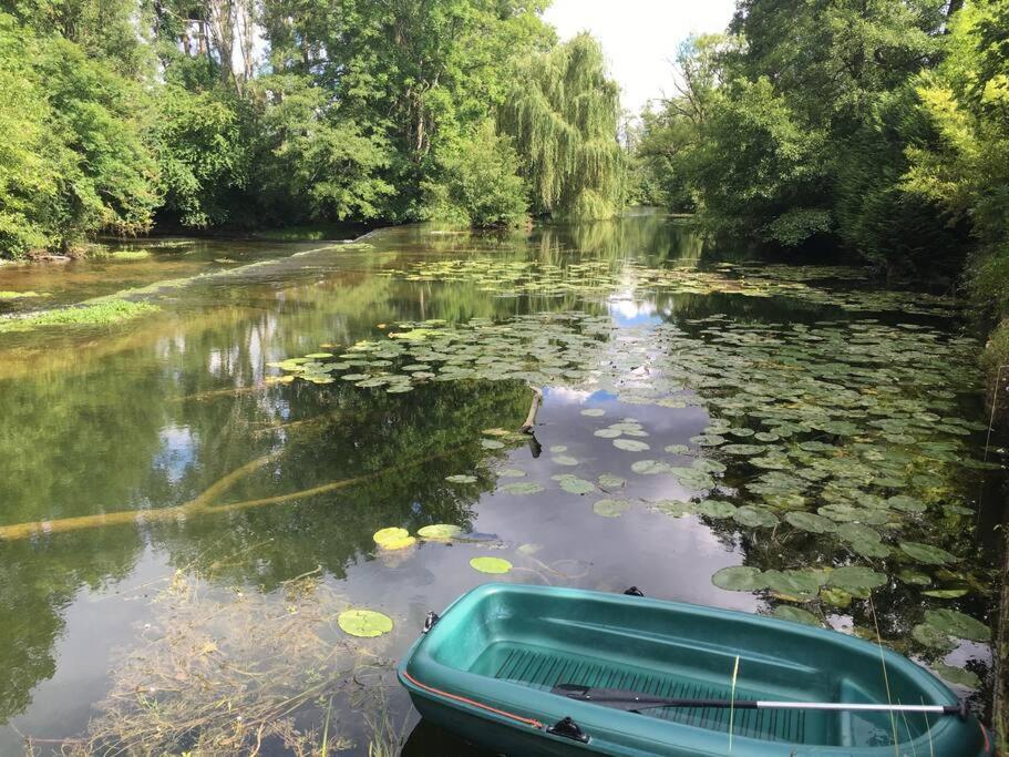 Magnifique Moulin Proche Chablis, Jacuzzi Et Riviere Villa Annay-sur-Serein Kültér fotó