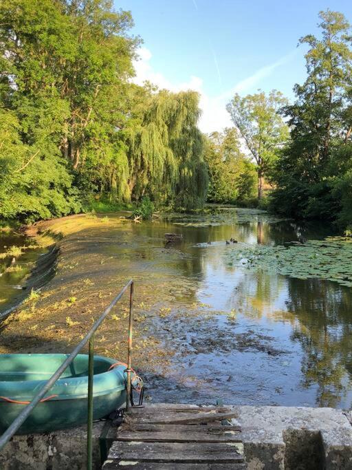 Magnifique Moulin Proche Chablis, Jacuzzi Et Riviere Villa Annay-sur-Serein Kültér fotó